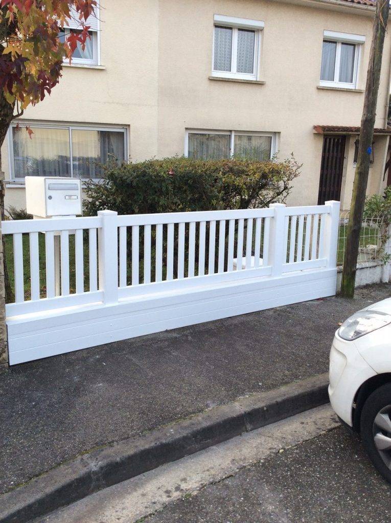 Clôture près de Saint-André-de-Cubzac