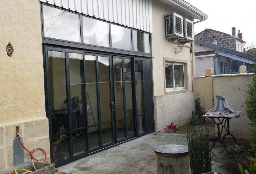 porte fenetres noires