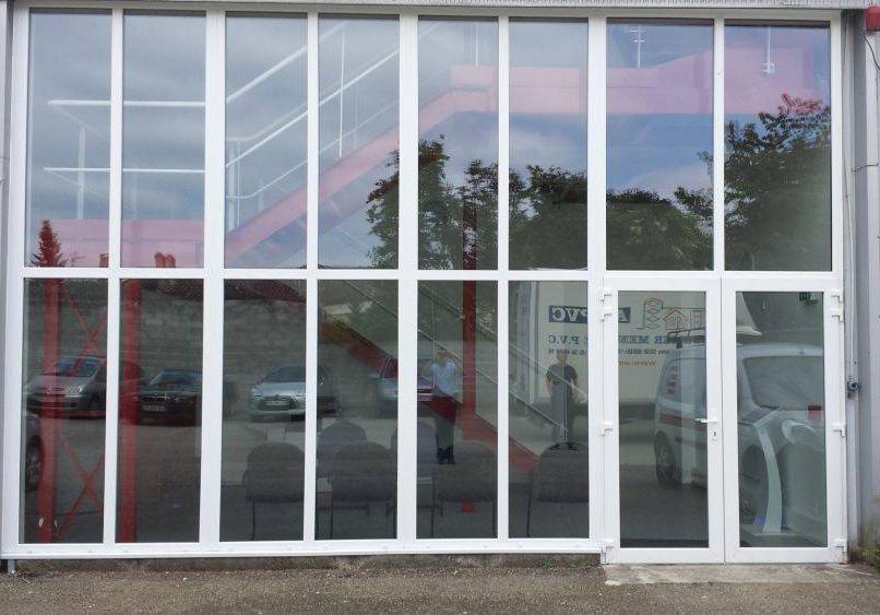 ensemble vitre blanche